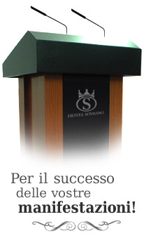Per il successo delle vostre manifestazioni!